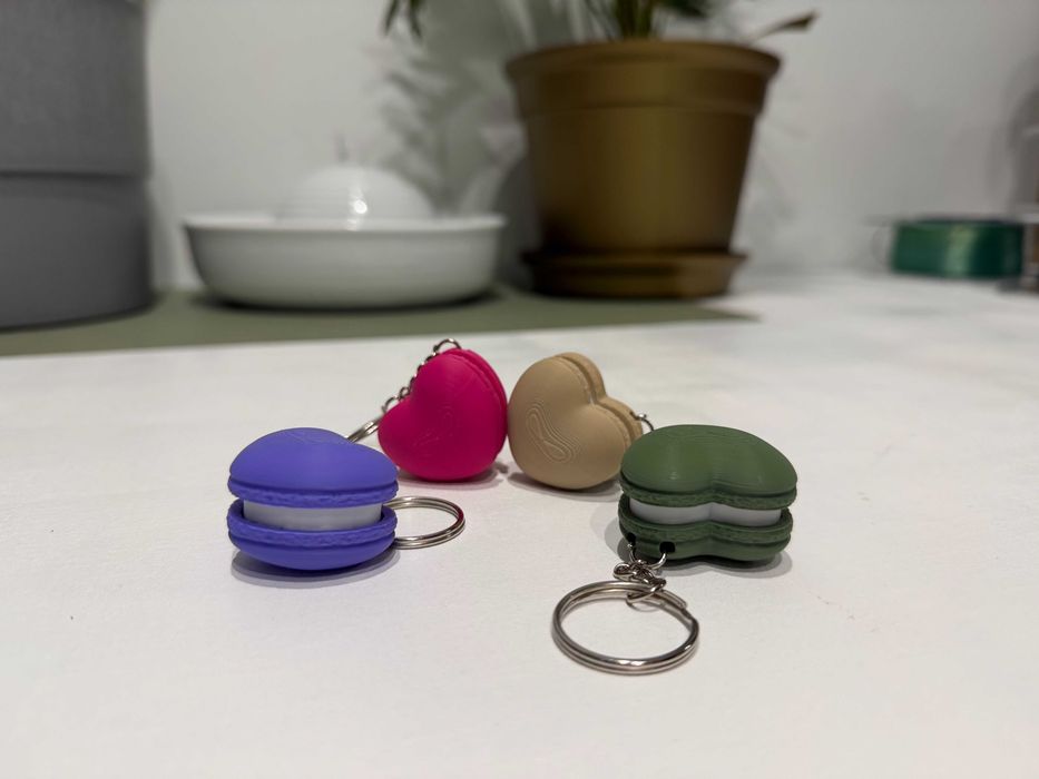 Klikający Makaronik – Fidget Toy z Druku 3D | Brelok do Kluczy |
