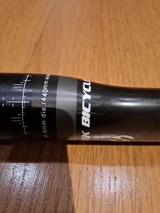 Toseek guiador de bicicleta de estrada, fibra de carbono 440, 214 gram