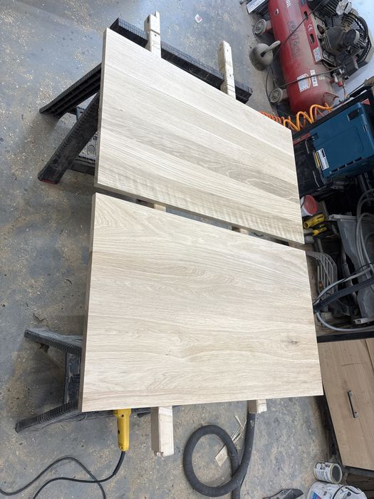 Dębowy blat drewniany