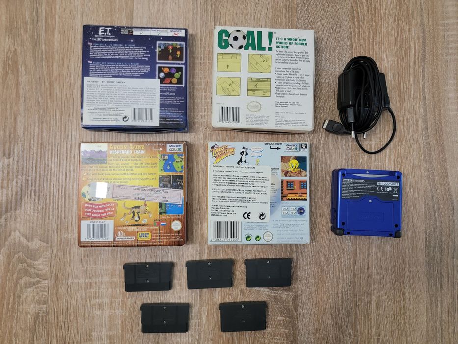 GameBoy advance sp + jogos