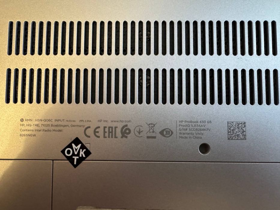 Продам ноутбук HP ProBook 430 G5