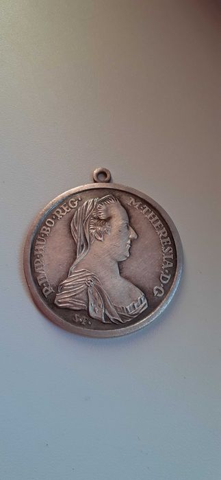 Medal antyk srebra-srebro 900 z 1780 r.