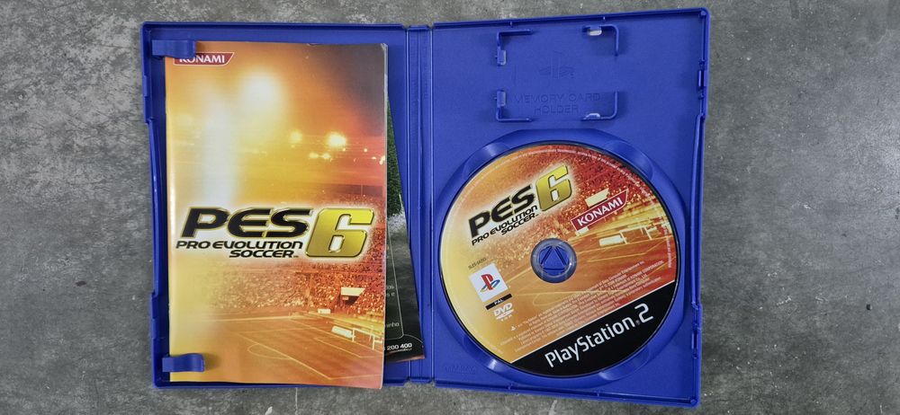 Jogo PS2 "Pro Evolution Soccer 6"