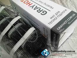 Опт склад! Електрична тепла підлога під плитку токий мат., Теплый пол