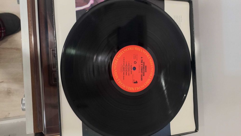 Caixa de 5 discos de vinil Bruce Springsteen