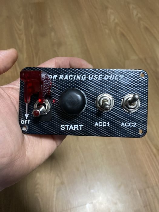 Кнопка старт стоп  for racing use only