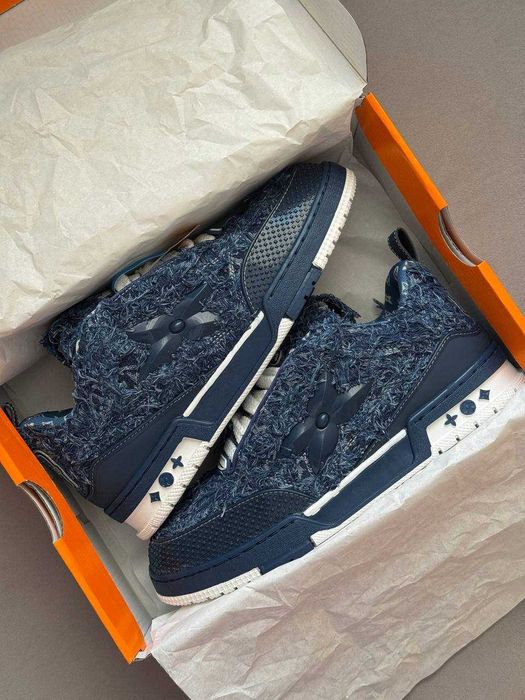 Кросівки Louis Vuitton Skate Monogram Flower / луї вітон скейт моно