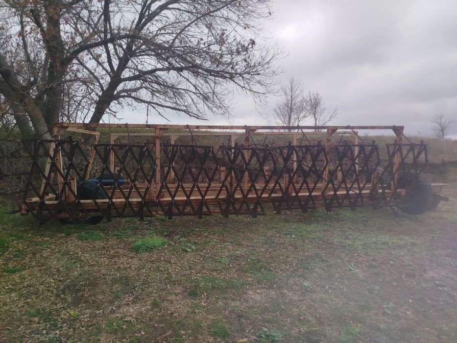 Борона зубова гідрофікована 17 метрів