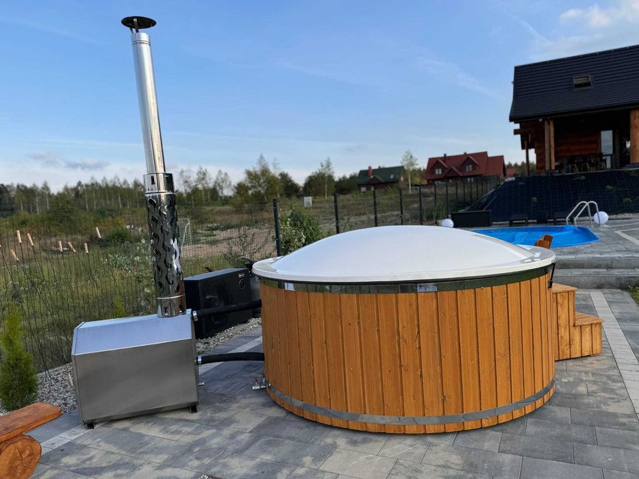 Tanie Banie z Litwy Sauny Ogrodowe Balie Kąpielowe Jacuzzi Beczka Spa