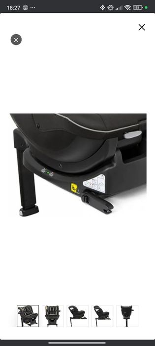Cadeira Auto GRACO  Ascent Plus Test + Base Isofamily