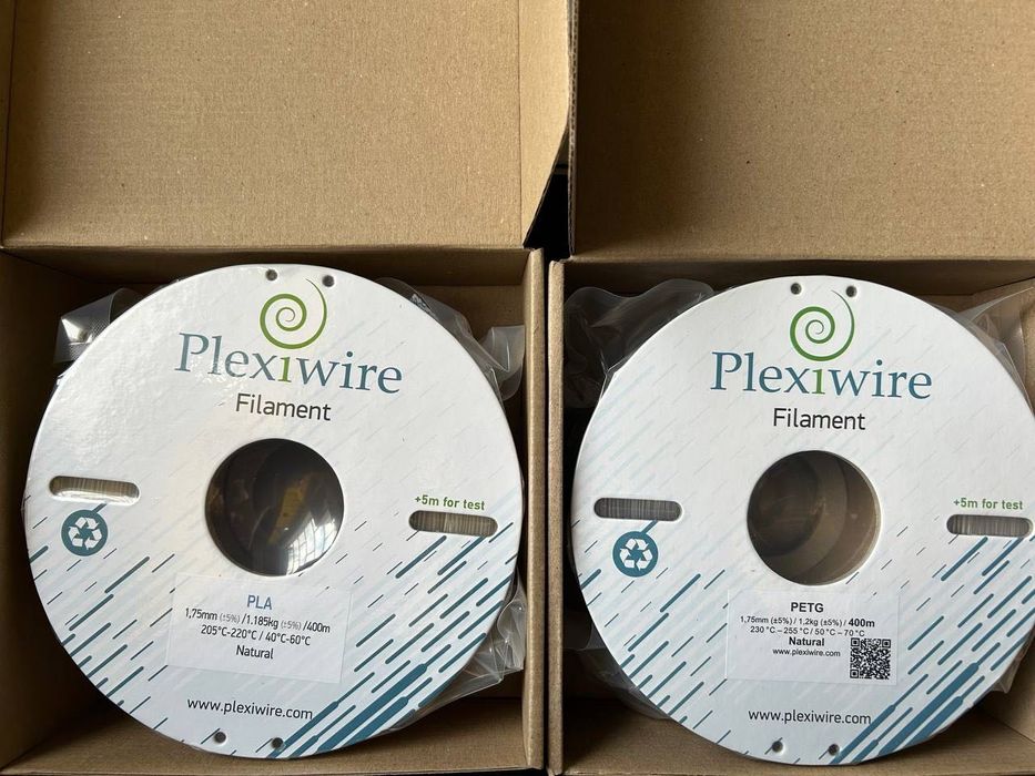 Філамент Пластик Plexiwire Flex 90 Black/чорний, Черный флекс филамент