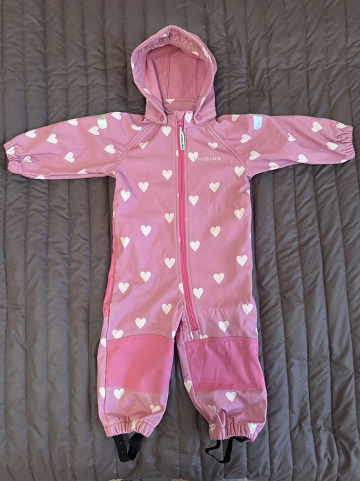 Дитячий комбінезон на флісі, вологостійкий, розмір 86