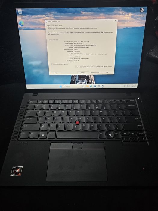 Lenovo ThinkPad T14 Gen 5 14” Touchscreen – Ryzen 7 8840U / 16GB / 512GB SSD