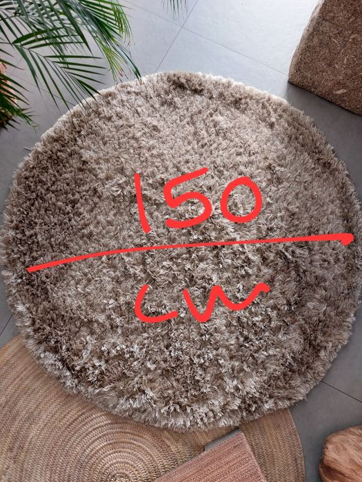 Tapete de pelo 150 cm