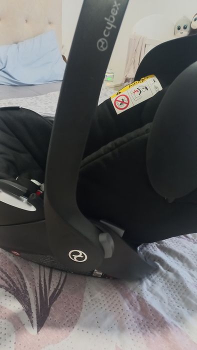 Babycoque cybex q plus platinum + base de isofix