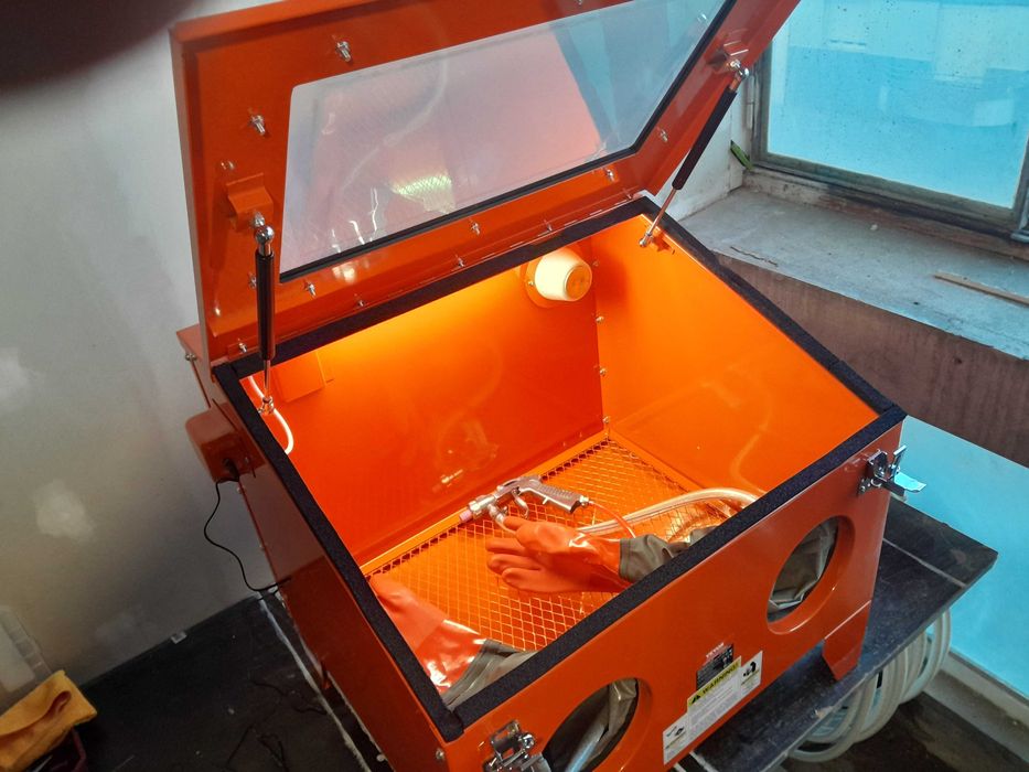 Cabine decapagem