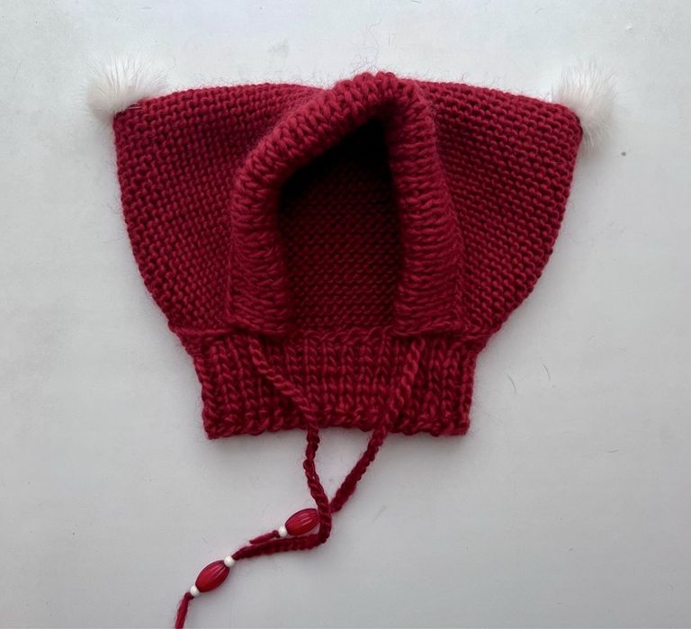 Шапка для собаки французского бульдога