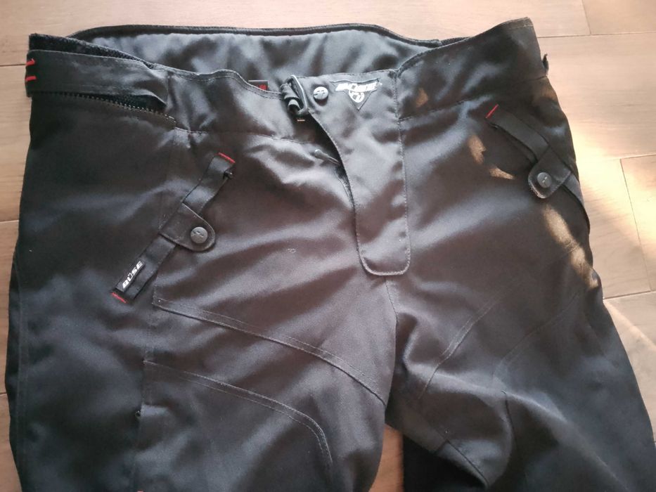 Męskie  spodnie buse róż.3xl- 58 pas106motocykl motor