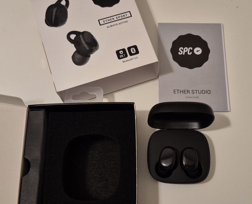 Auriculares SPC Ether Sport - Perfeitos para Desporto (IPX7)