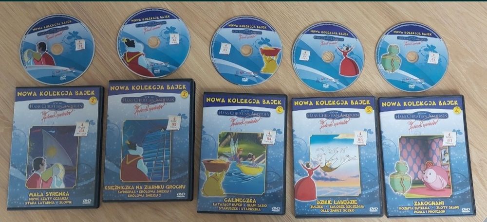 Bajki andersa płyta dvd