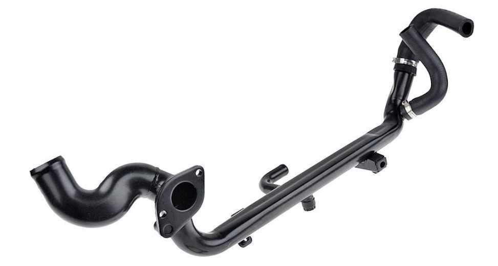 Патрубок охлаждения opel astra, 93194989 Б/У