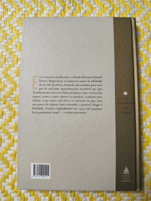 A Conquista da Felicidade – 
Bertrand Russel