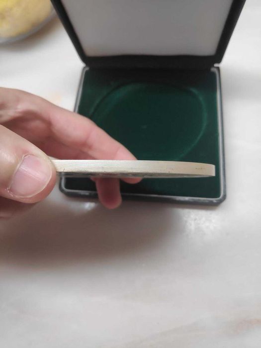 Medalha EMPORDEF em estanho
