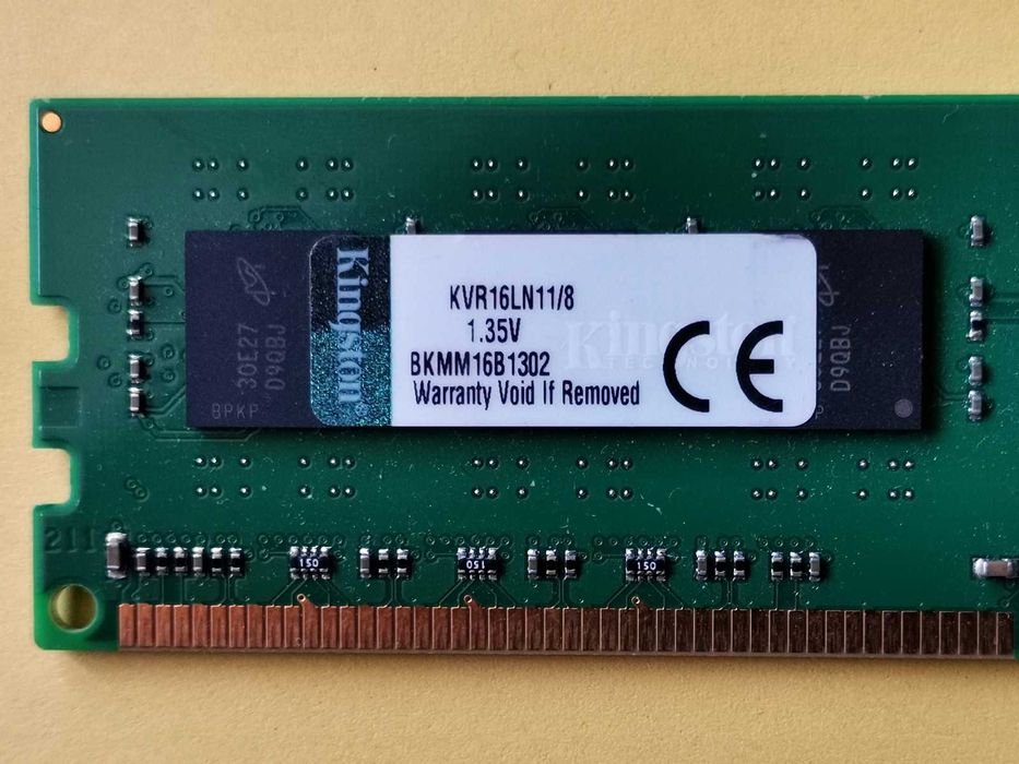 DDR3 8GB KingSton 12800 L -Komputer