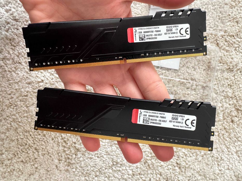 Memória RAM DDR4 KINGSTON HyperX Fury HX424C15FB3/4