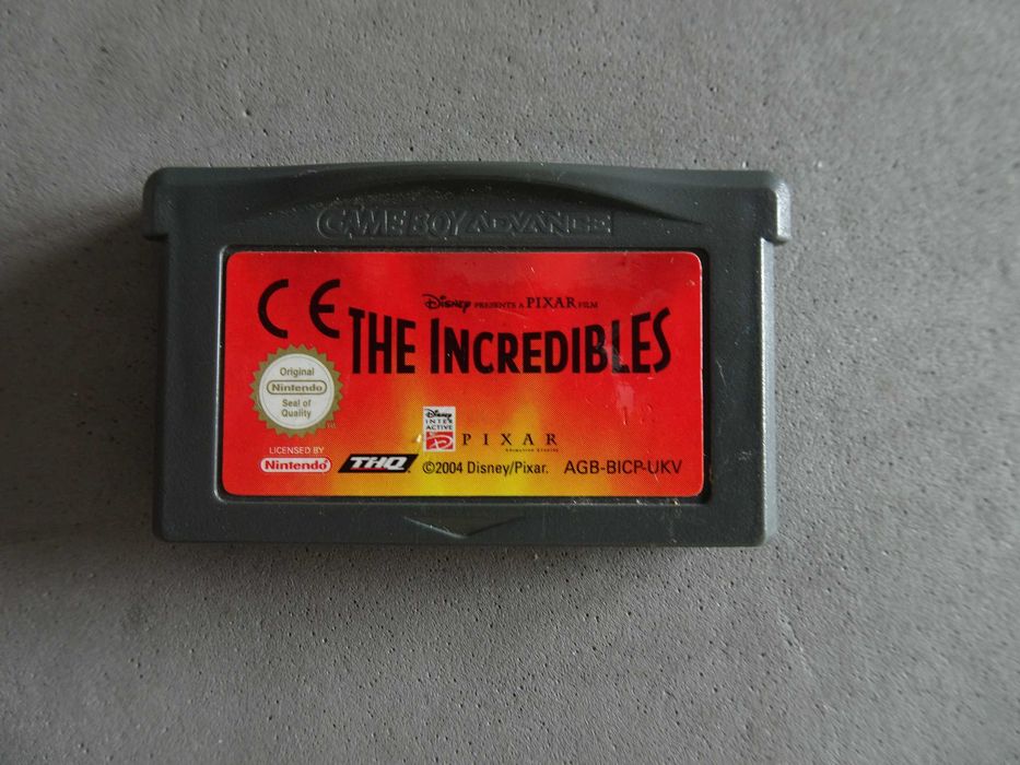 Jogos Game Boy Advance - Disney - The Incredibles
