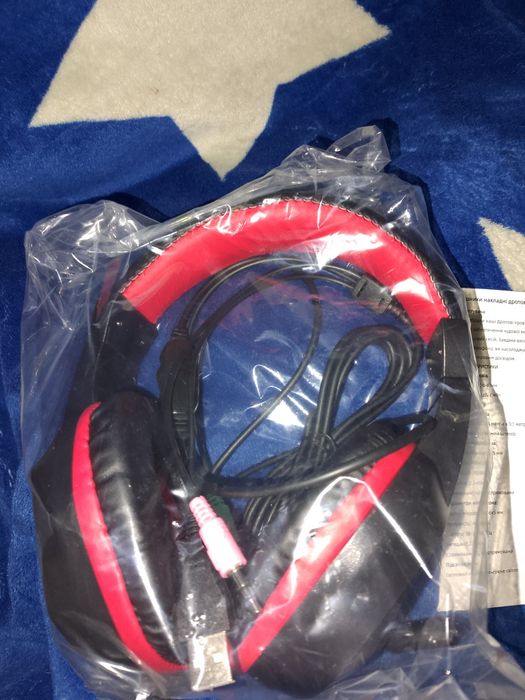 Ігрові навушники GH-268 Gaming Headset з мікрофоном та RGB