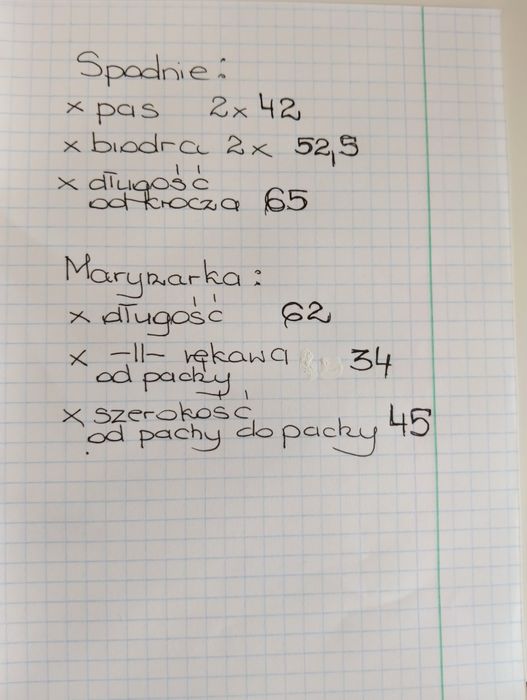 Damski/ kobiecy garnitur w prążki szaro białe