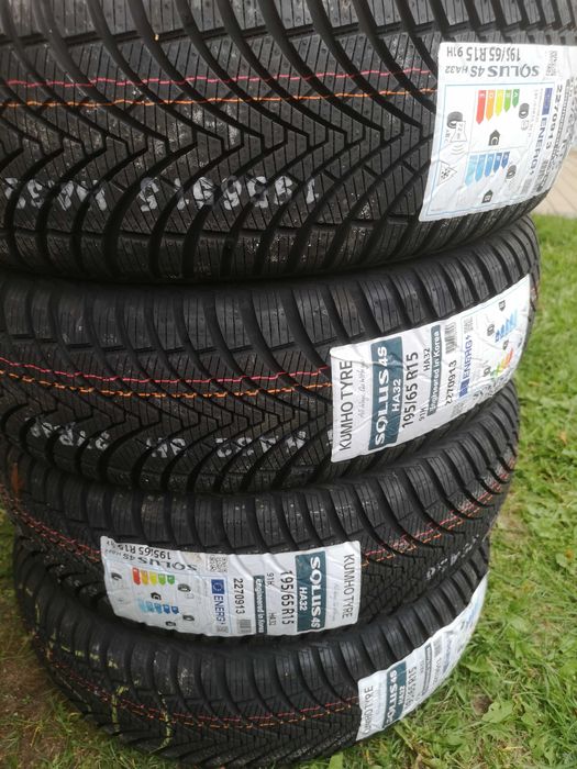 195/65 r15 91H Kumho Solus 4S HA32 Nowe Wielosezonowe