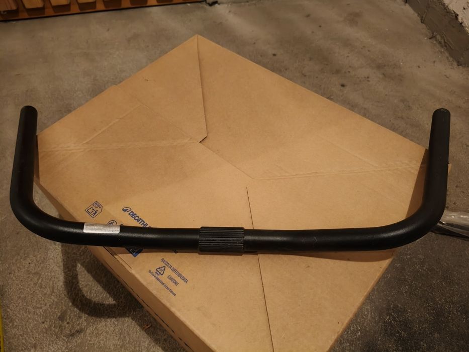 Kierownica rowerowa cruiser 25.4 prowadzenie na linke dl. 575