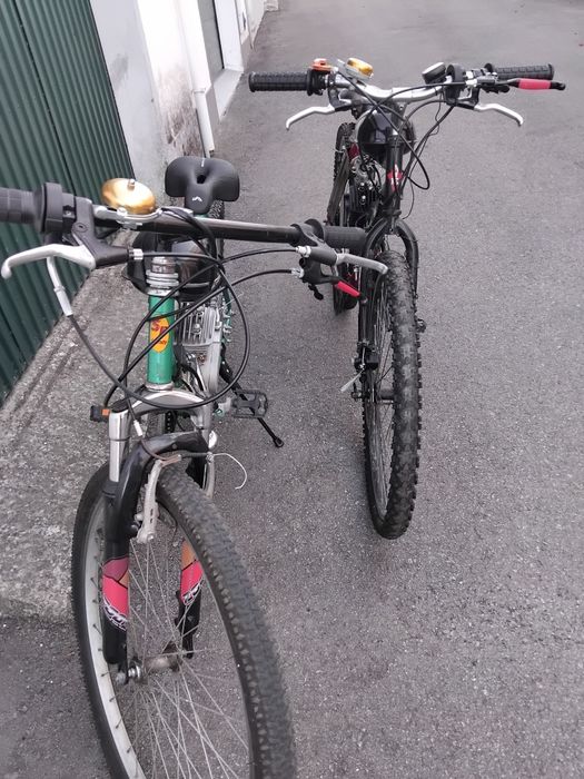Bicicletas com motores novos  estrear