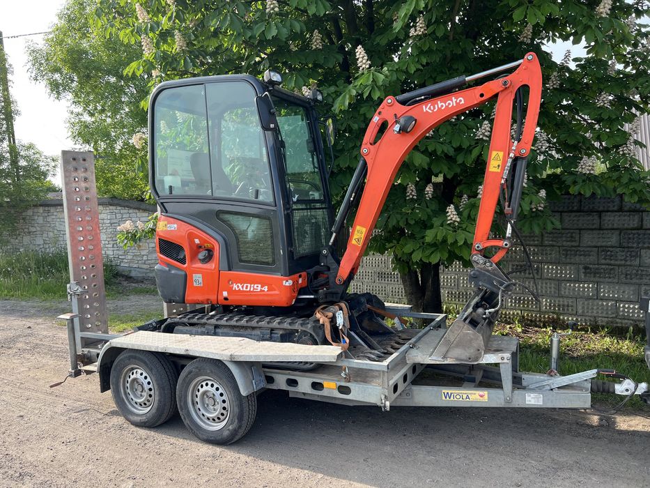 Wypożyczalnia Będzin minikoparka miniładowarka  wywrotka usługi