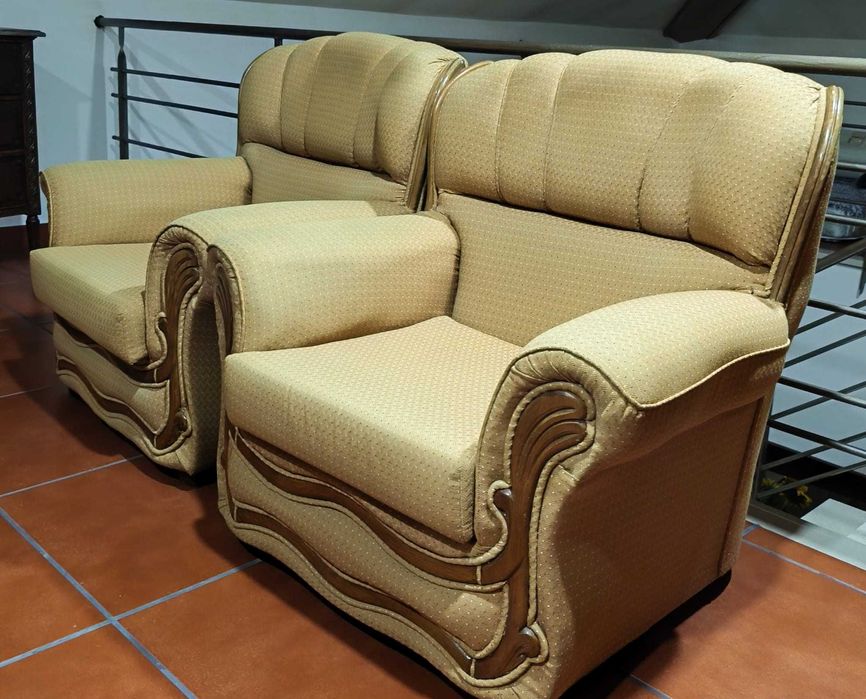 Poltronas antigas - Conjunto de 2