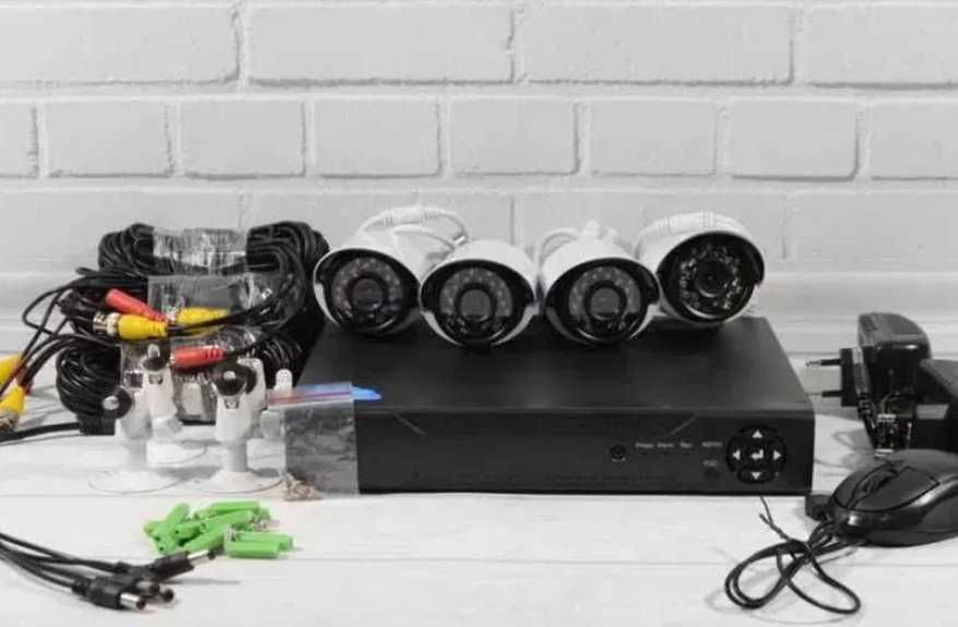 Камеры видеонаблюдения для частного дома, магазина комплект камер