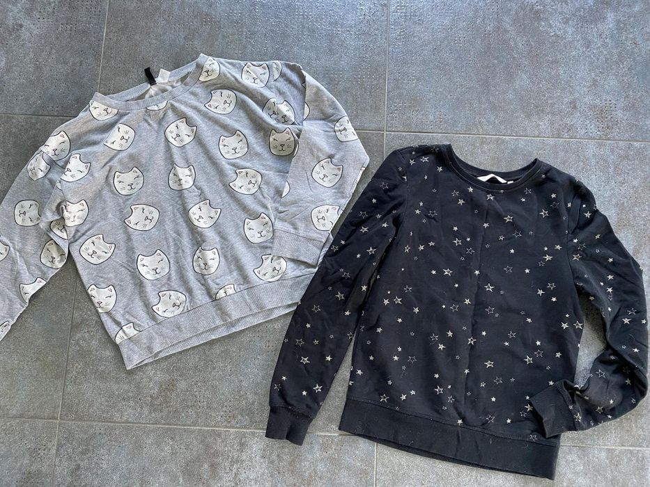Paka firmowych ubran XS/S zadbane + torebka gratis