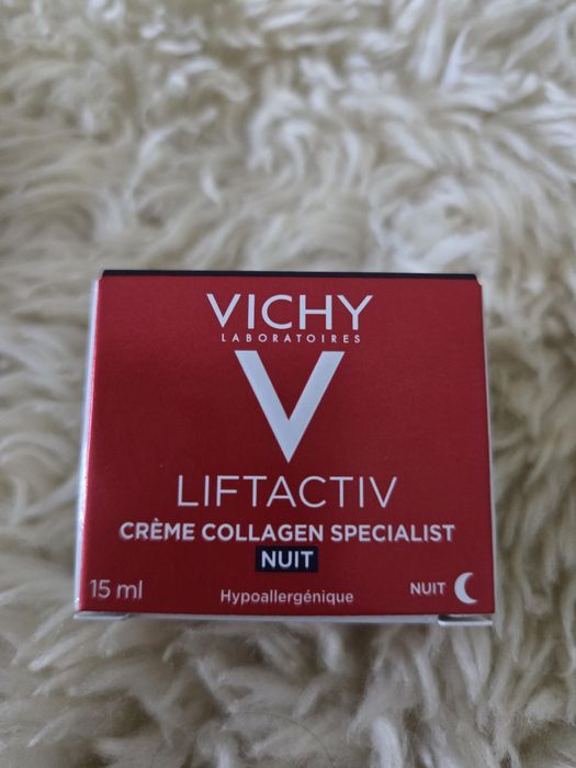 Vichy Liftactiv Collagen Specialist krem na noc 15 ml travel size