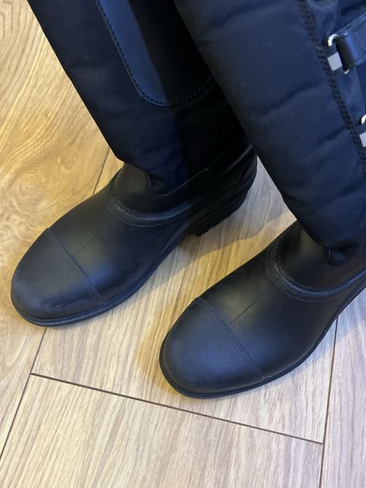 Buty do jazdy konnej ocieplane na zime, rozmiar 34