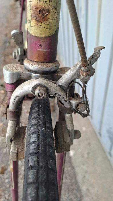 Bicicleta de corrida antiga anos 60/70 para restauro