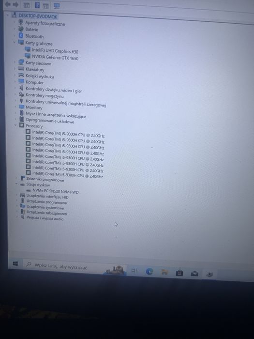 Laptop gamingowy Dell g3
