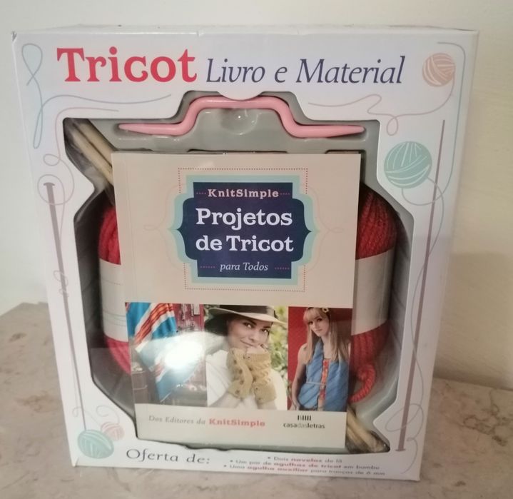 Vendo kit tricot novo