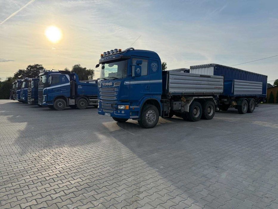 Wynajmę samochody wywrotki czteroosiowe / trzyosiowe z kierowcą!