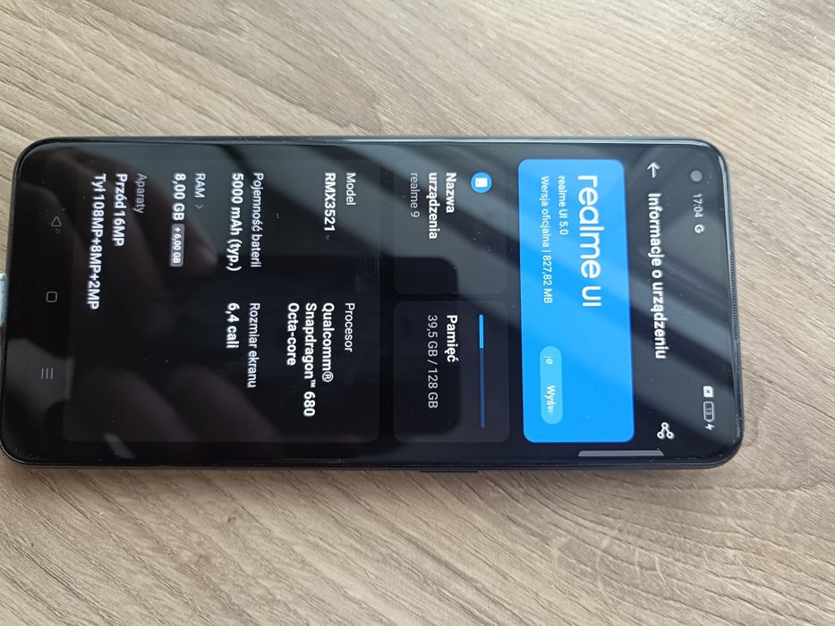 Smartfon Realme 9 4G RMX3521