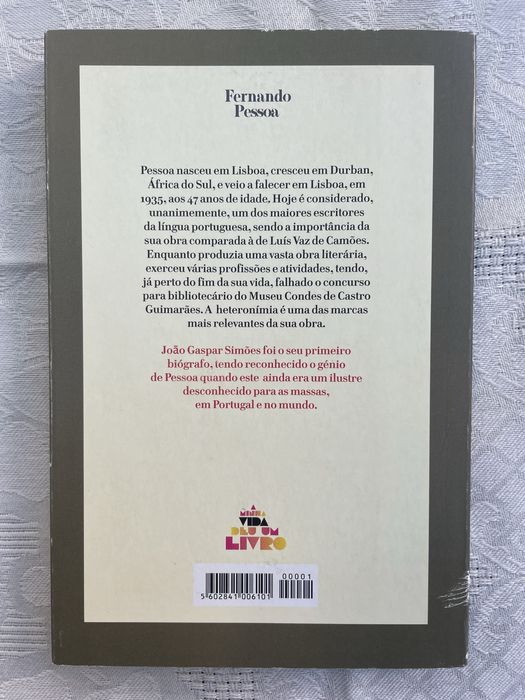 Fernando - Pessoa a minha vida deu um livro