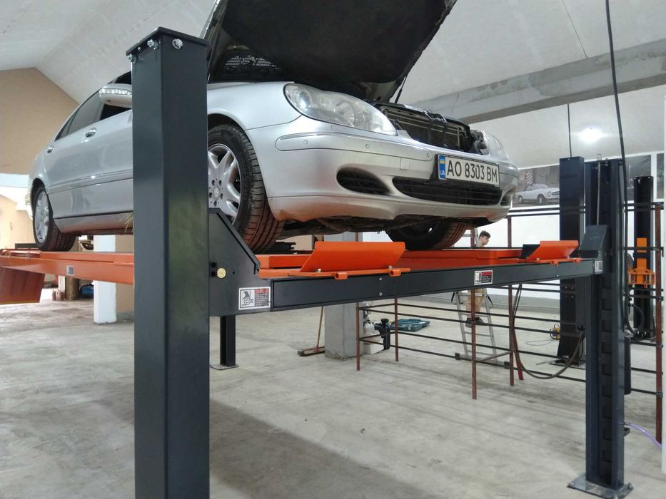 Підйомник 4х-стійковий 4т Well Kraft 4140 під розвал сходження