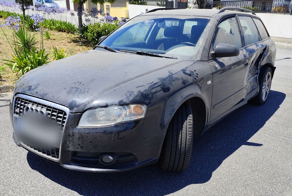 Audi A4 B7 170cv Sline frente completa
