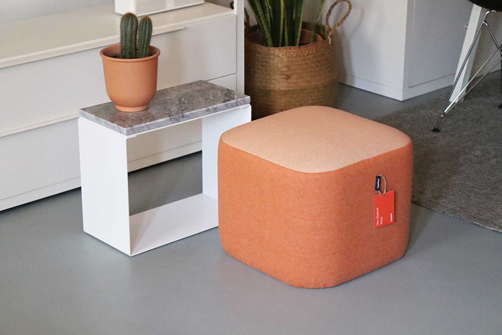 Puff Santa Cruz - Laranja Claro